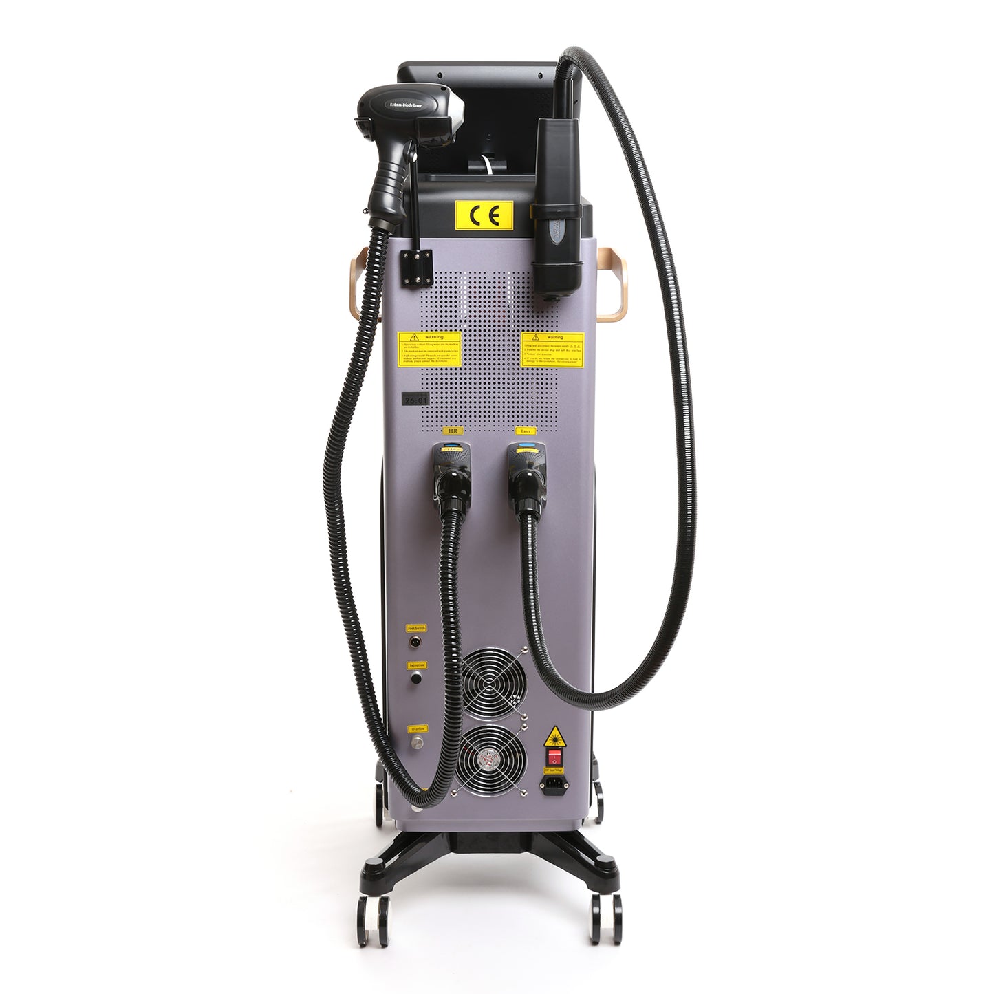 Laser Tattoo machine with multiple cables and connectors