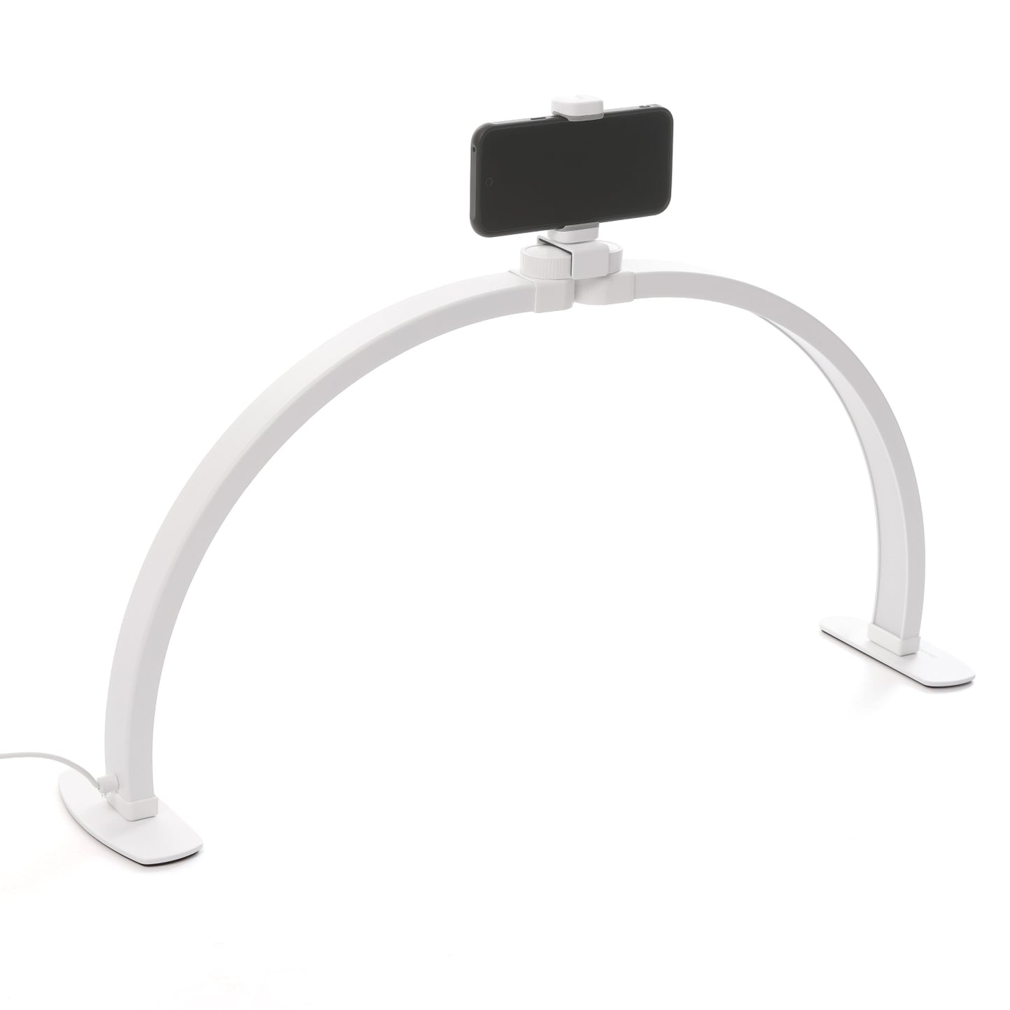Nail lamp with phone stand holder