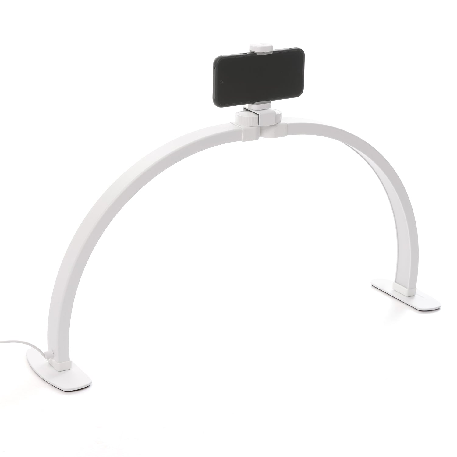 Nail lamp with phone stand holder