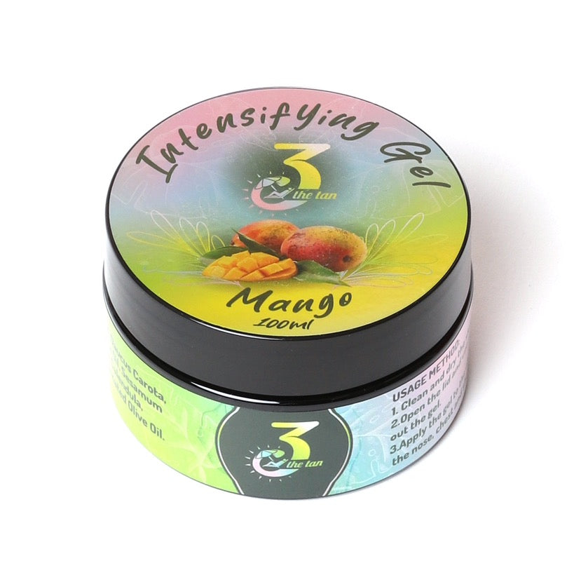 3TheTan Intensifying Gel Mango 100ml – fruit-infused tanning accelerator for glowing, sun-kissed skin