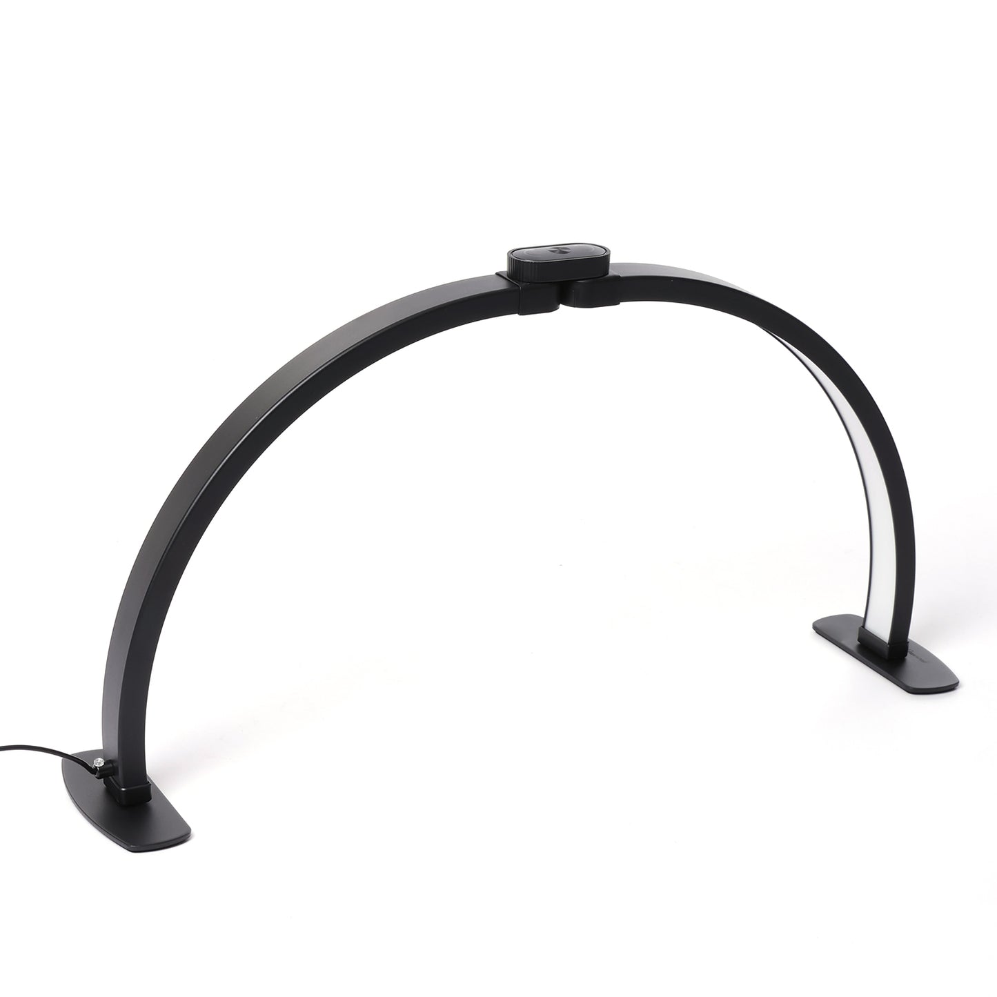 Black arch-shaped nail lamp in black