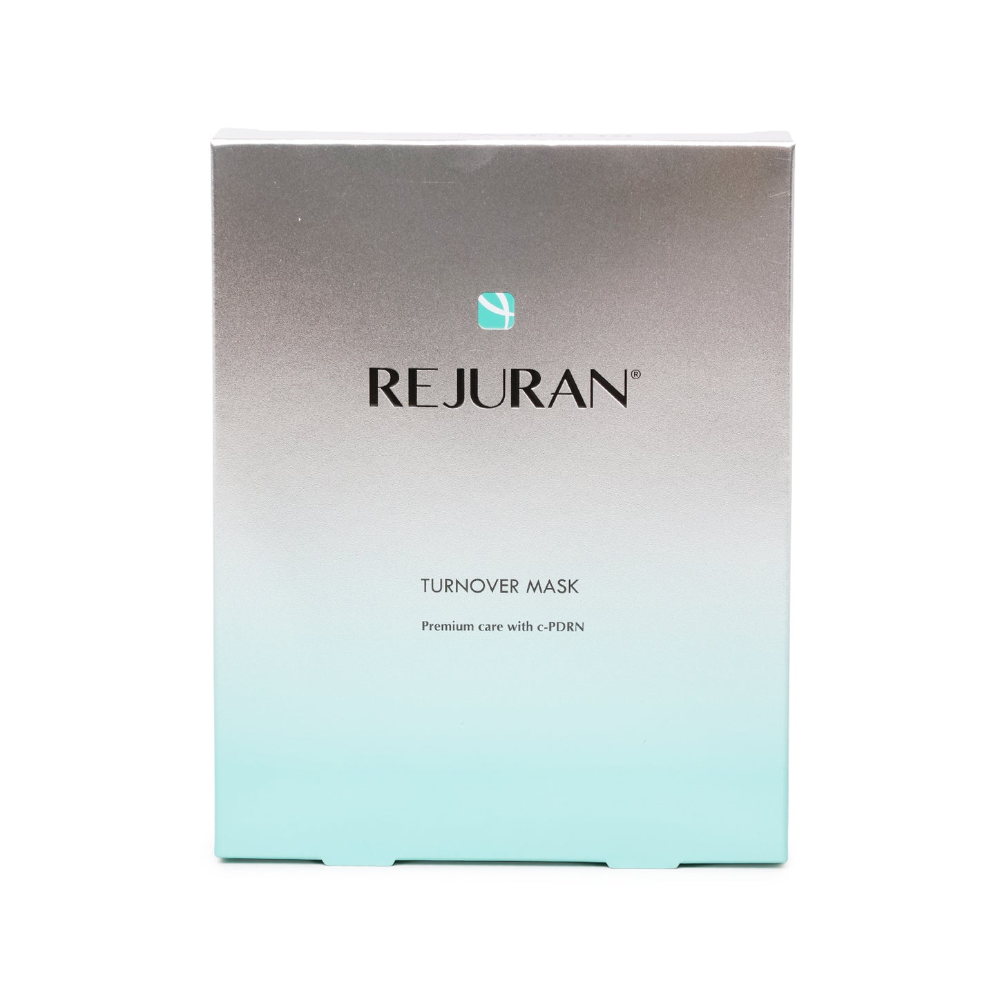 Rejuran Turnover Mask packaging on a white background