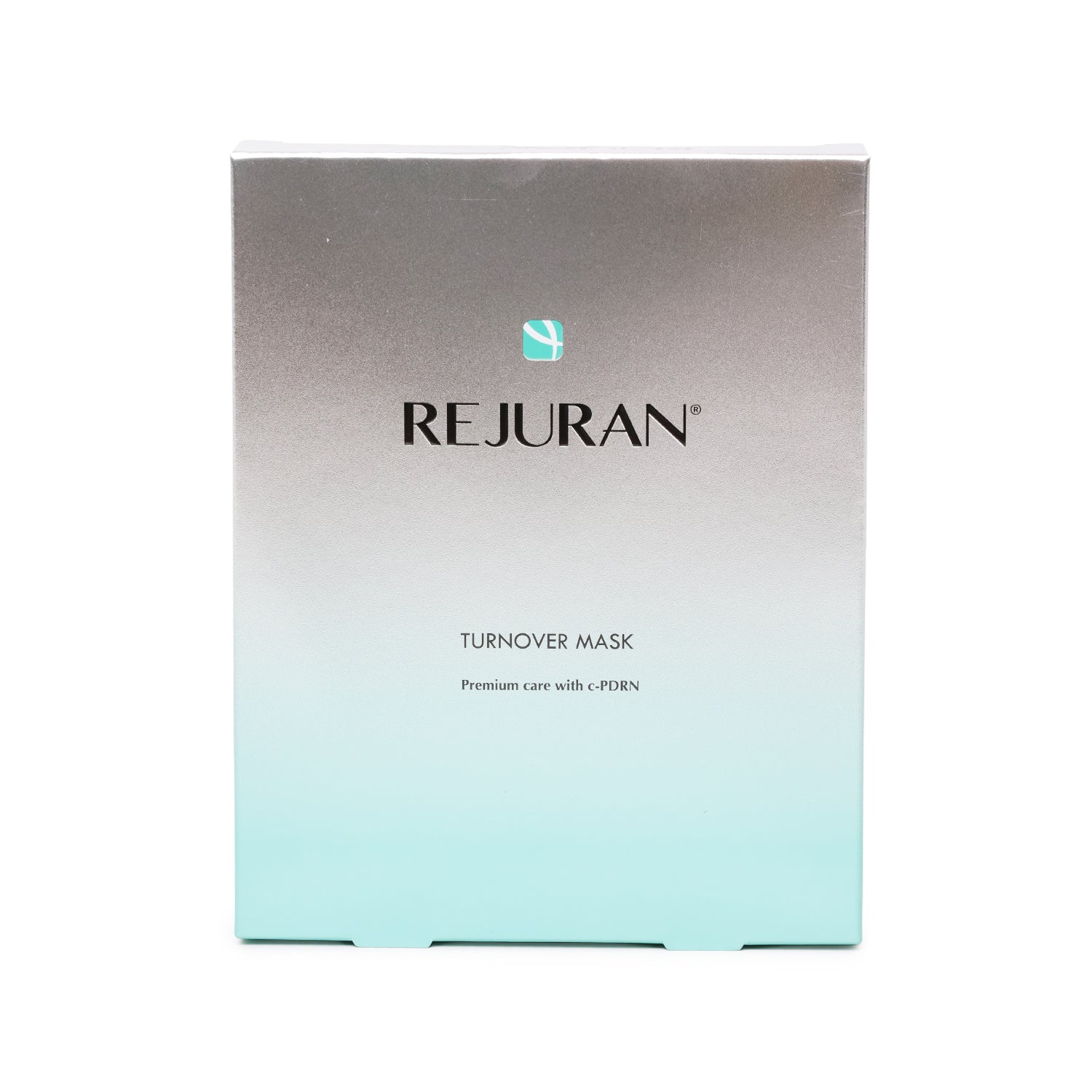 Rejuran Turnover Mask packaging on a white background