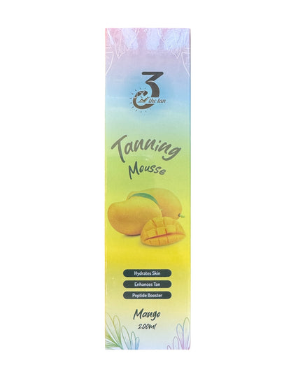 3TheTan Tanning Accelerator Mousse for a deep, natural, and long-lasting tan.