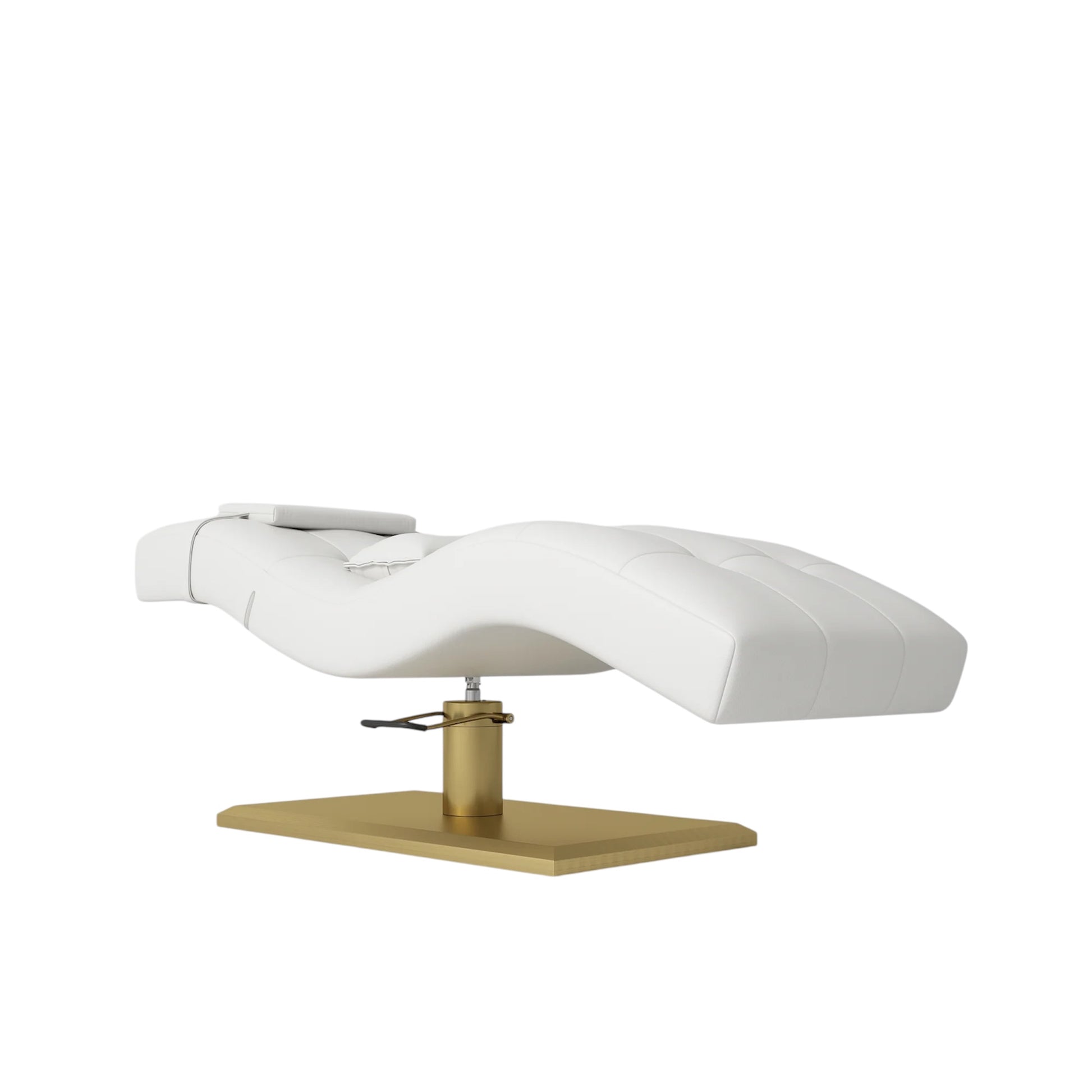 White Adjustable Beauty Bed – Vellum Elite for Clinics & Salons