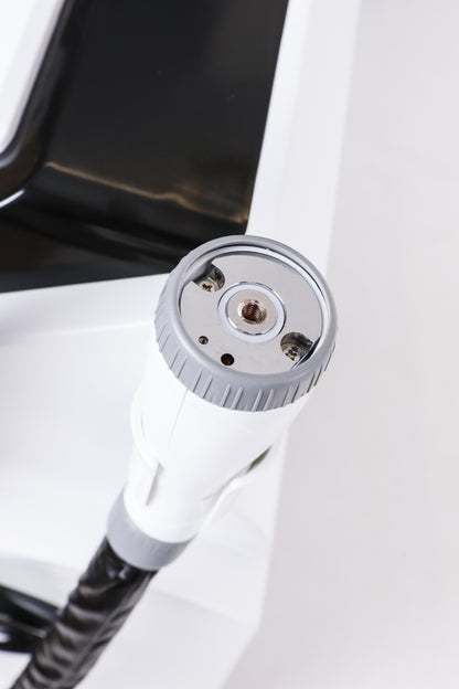 RF (radiofrequency) handpiece tip for non-invasive skin tightening and collagen stimulation treatments