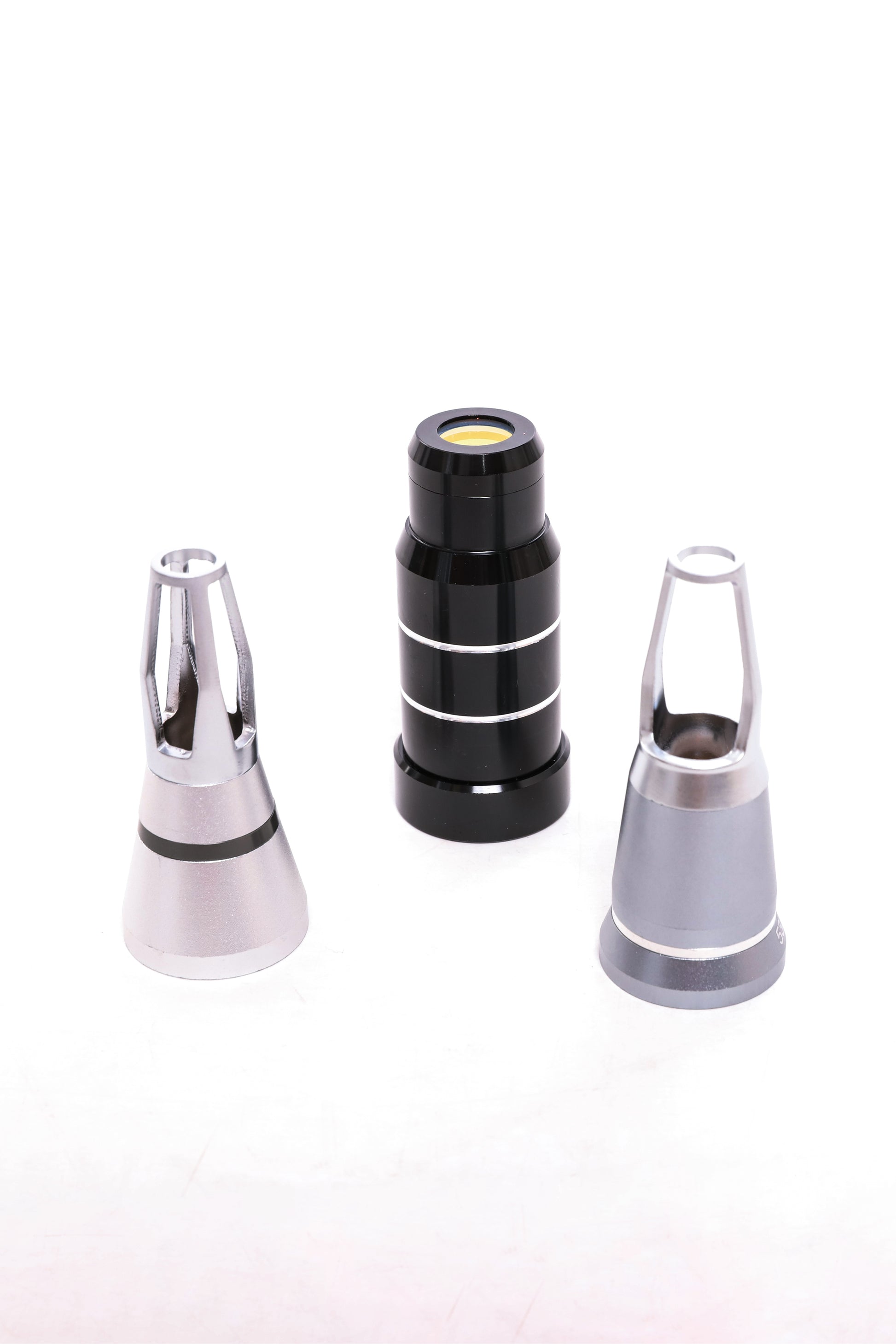Laser treatment attachments for precision targeting in beauty and aesthetic skin care procedures