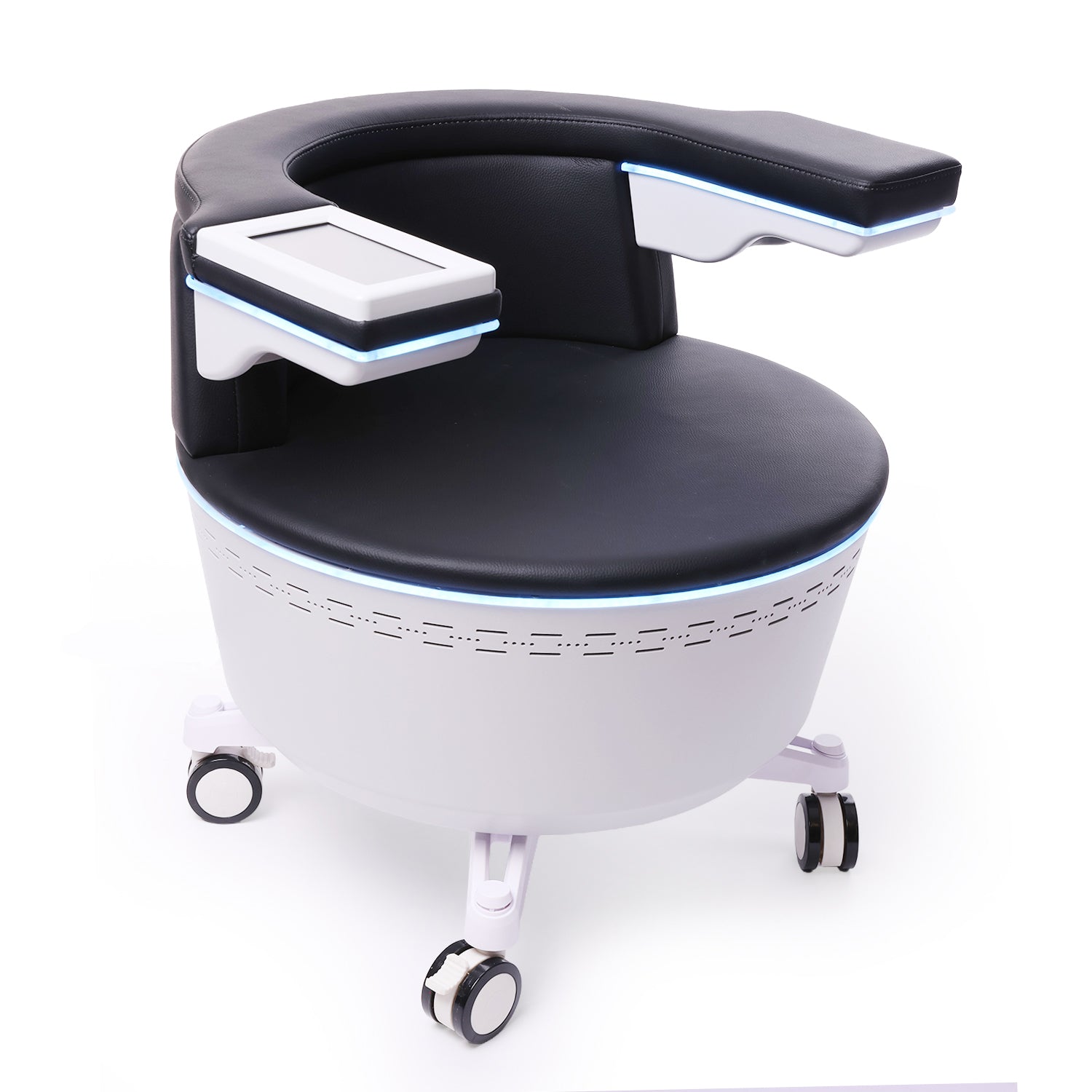 Pelvic floor strengthening chair for non-invasive incontinence and pelvic wellness treatment