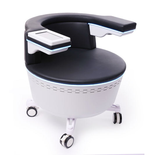 Pelvic floor strengthening chair for non-invasive incontinence and pelvic wellness treatment